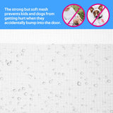 DS BD Retractable Safety Gate Dog Cat Pet Enclosure Fence Safe 350cm White