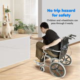 DS BD Retractable Safety Gate Dog Cat Pet Enclosure Fence Safe 350cm White