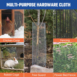 DS BD Welded Wire Mesh Fence Roll 20m Hardware Cloth Galvanised Chicken Coop