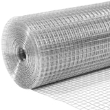 DS BD Welded Wire Mesh Fence Roll 20m Hardware Cloth Galvanised Chicken Coop