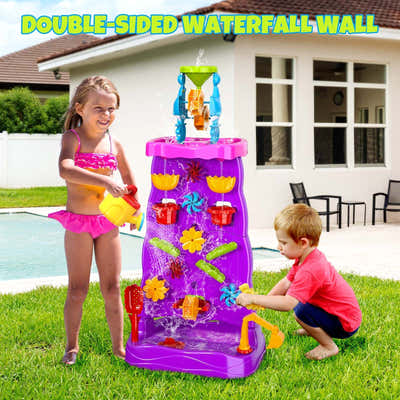 DS BD Waterfall Wall Table Water Sand Pit Pool Toys Play Ground Centre Park