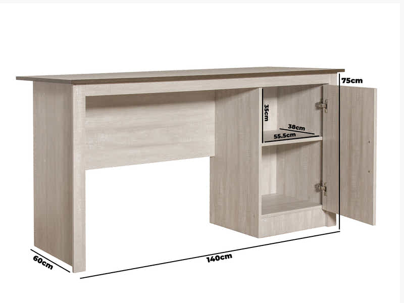 Office Desk 140 cm