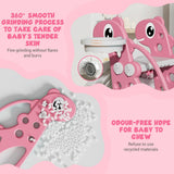 DS BD 3 in 1 Kids Slide Set Climber Ladder Steps Basketball Hoop Toy Pink