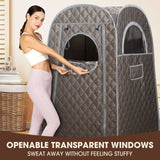 DS BD Sauna Steam Tent FoldableÂ Steamer Heating Spa RoomÂ Chair Remote Control