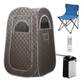 DS BD Sauna Steam Tent FoldableÂ Steamer Heating Spa RoomÂ Chair Remote Control