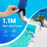 DS BD Swimming Pool Handrail Steps Stairs Handle 812x584mm with 110cm Grip Cover