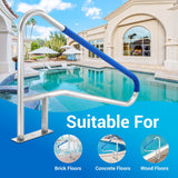 DS BD Swimming Pool Handrail Stairs Railing Handle 1370x914mm 110cm Grip Cover