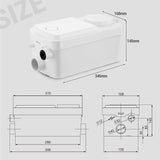 DS BD 300W Macerator Sewage Pump Automatic Waste Water Flush Marine Toilet
