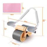 DS BD AB Roller Wheel Exerciser Abdominal Gym Machine Automatic Rebound Workout