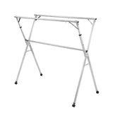 DS BD Clothes Rack Airer Garment Drying Folding Adjustable Outdoor with 20 Hooks