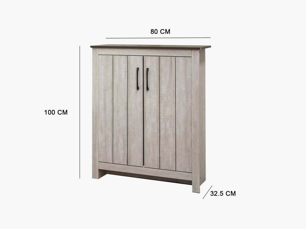 Lennart Home Essentials Bundle – Shoe Cabinet & Sideboard Set