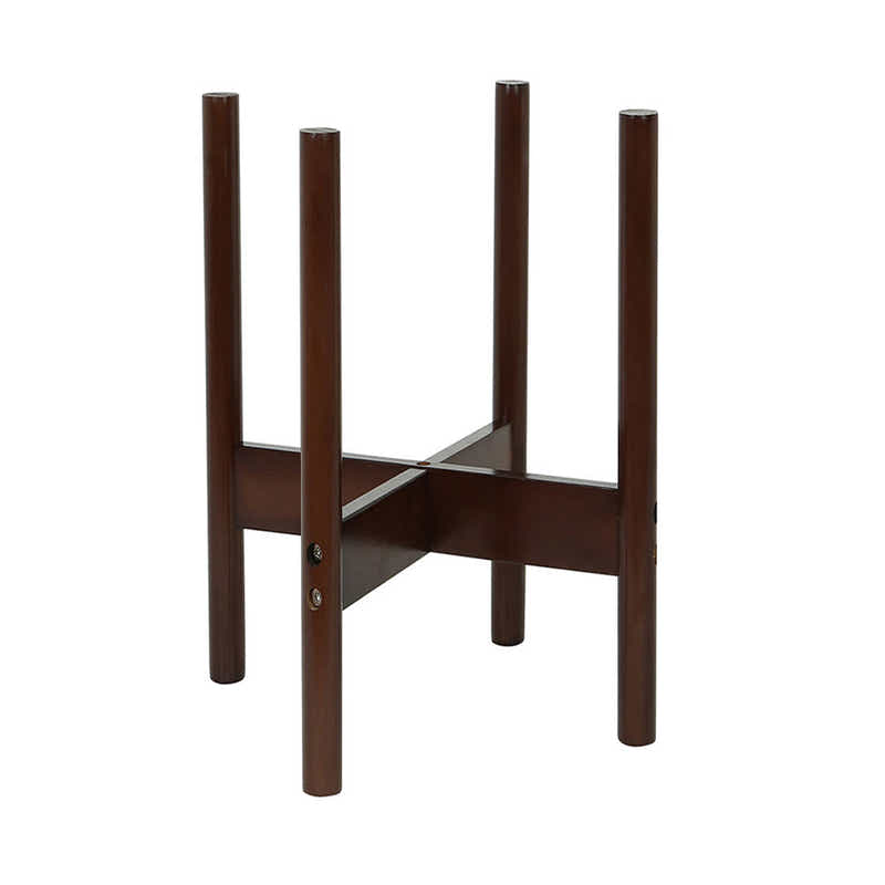 DS BS Mid Century Bamboo Indoor Plant Stand-50cm