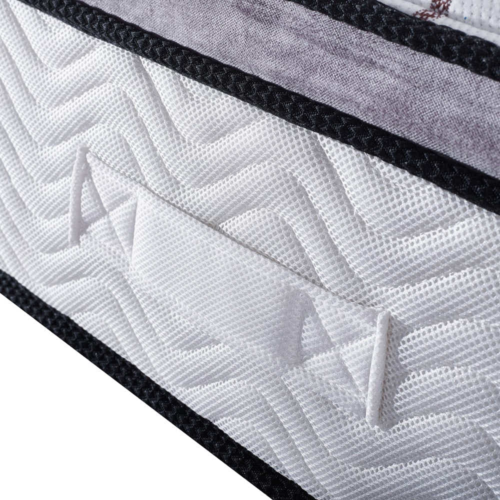 DS NZ Made SW Bed Base Black & Gel30 Mattress Queen