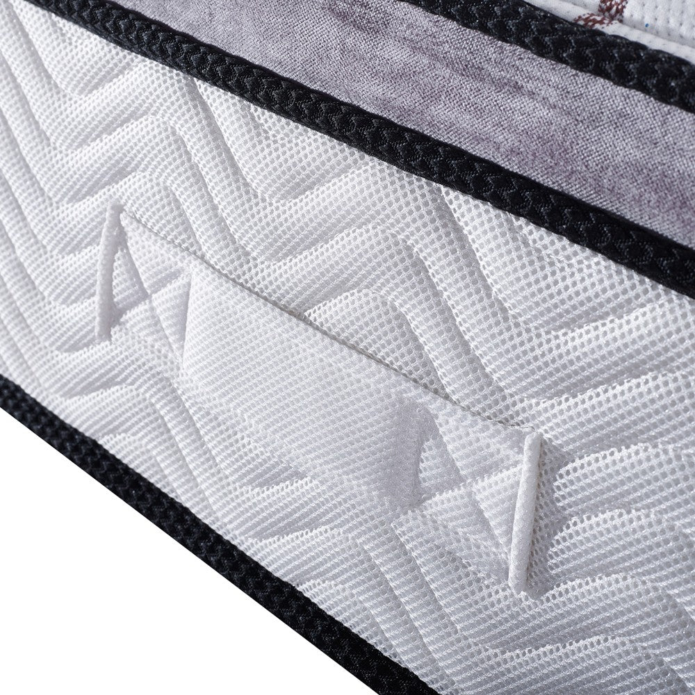DS NZ Made SW Bed Base Black with Gel30 Mattress Combo - Queen