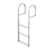 DS BD 3-Step Boat Dock Pool Ladder Removable Aluminium Steps 227kg Load Inground
