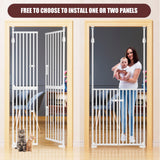 DS BD Retractable Safety Gate Pet Dog Cat Extra Tall Fence Stairs 190 to 250cm