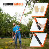 DS BD Manual Pole Saw Tree Pruner Extendable Branch Pruning 8 Fibreglass Rods