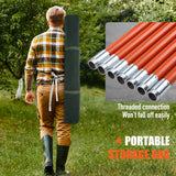 DS BD Manual Pole Saw Tree Pruner Extendable Branch Pruning 8 Fibreglass Rods