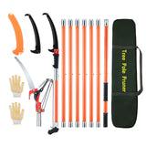 DS BD Manual Pole Saw Tree Pruner Extendable Branch Pruning 8 Fibreglass Rods