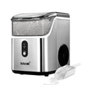 DS BD Maxkon Nugget Ice Maker Countertop Compact Crusher 15kg Home Handle Silver