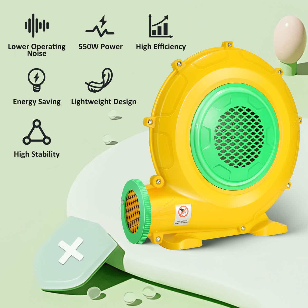 DS BD 550W Electric Air Pump Blower Inflator Inflatable Jumping Castle Bounce