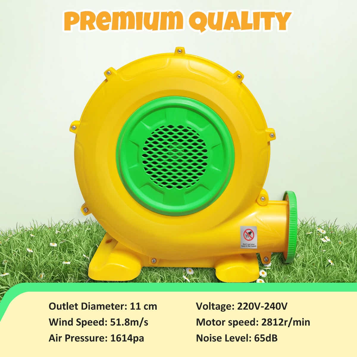 DS BD 550W Electric Air Pump Blower Inflator Inflatable Jumping Castle Bounce