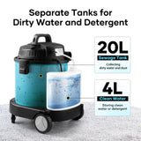 DS BD Carpet Vacuum Wet Dry Vac Mop Upholstery 7 In 1 Rug Car Fabric Deep