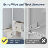 DS BD Toddler Bed Rail King Side Bedrail Folding Safety Protection 3Pcs 100cm