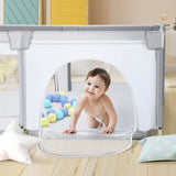 DS BD Baby Playpen Fence Activity Centre Playground Safety Gate Yard 150x200cm