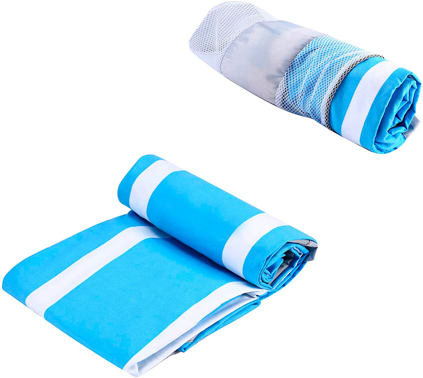 DS BS Outdoor Oversized Picnic Mat Beach Blanket with Inflatable Pillow