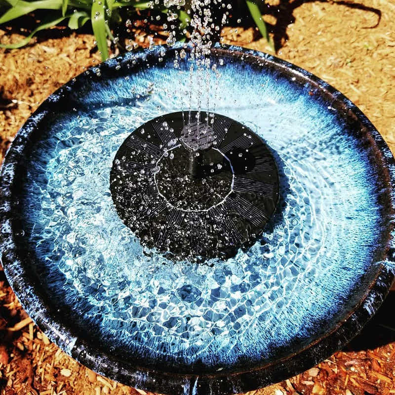 DS BS Floating Solar Powered Fountain Pump