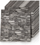DS BS 5Pcs 3D Brick Self Adhesive Wallpaper Panels 70X75CM-Marble