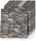 DS BS 5Pcs 3D Brick Self Adhesive Wallpaper Panels 70X75CM-Marble