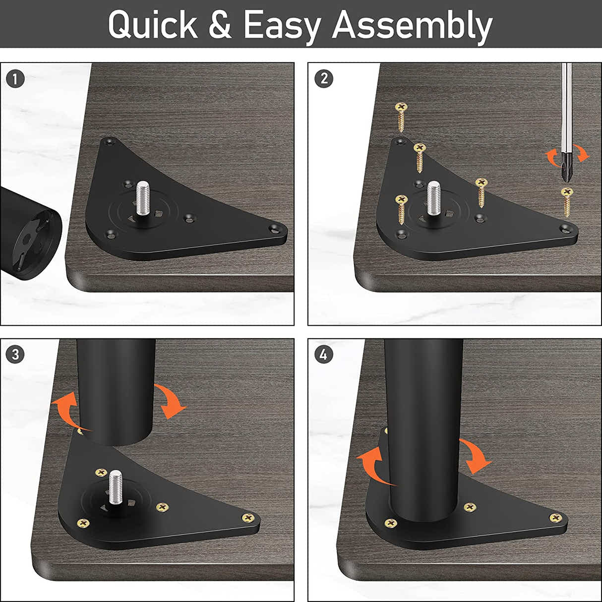 DS BS Adjustable Office Table Furniture Metal Desk Legs-110cm
