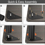 DS BS Adjustable Office Table Furniture Metal Desk Legs-110cm