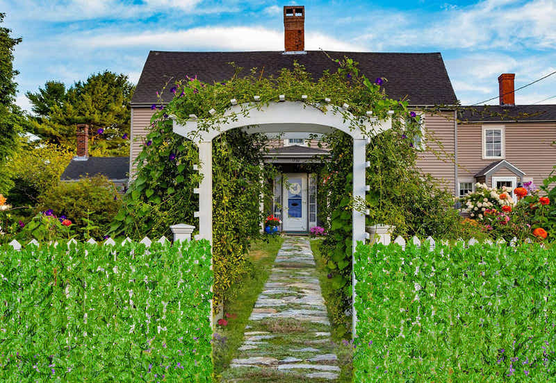 DS BS Artificial Ivy Privacy Fence Screen 100 x 300 cm