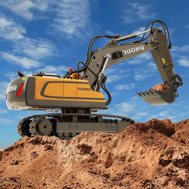 DS BS  11 Channel Remote Control Excavator Toy