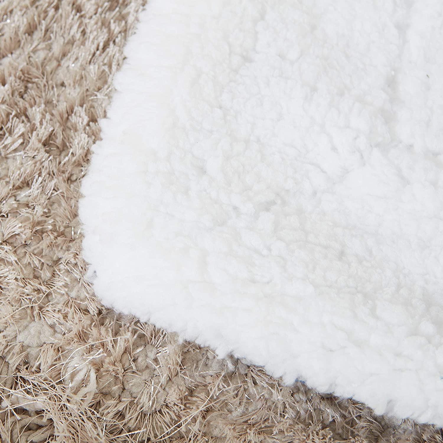 DS BS Thick Fuzzy Soft Sherpa Fleece Bed Sofa Blankets-Camel