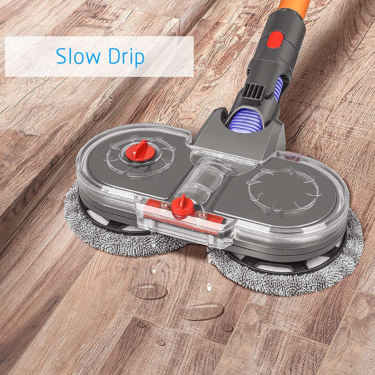 DS BS Electric Double Mop Attachment Compatible with Dyson V7 V8 V10 V11 V15