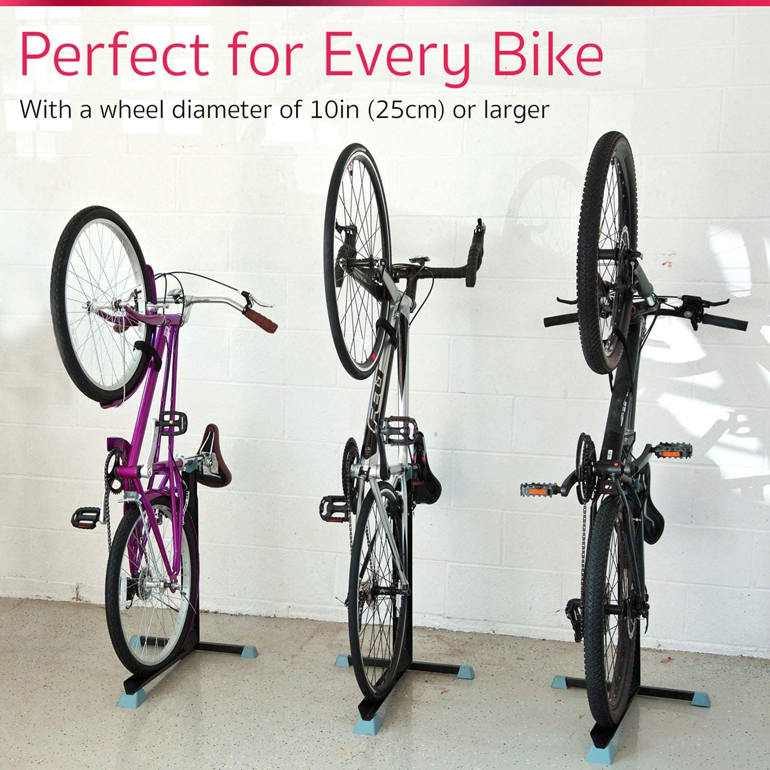 DS BS Portable Space-Saving Bike Stand Rack