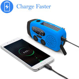 DS BS Emergency Hand Crank Self Powered AMFM NOAA Solar Radio