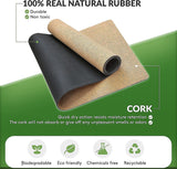 DS BS Natural Cork Eco-friendly Yoga Mat