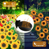 DS BS 3-Head Sunflower Solar Outdoor Garden Lights