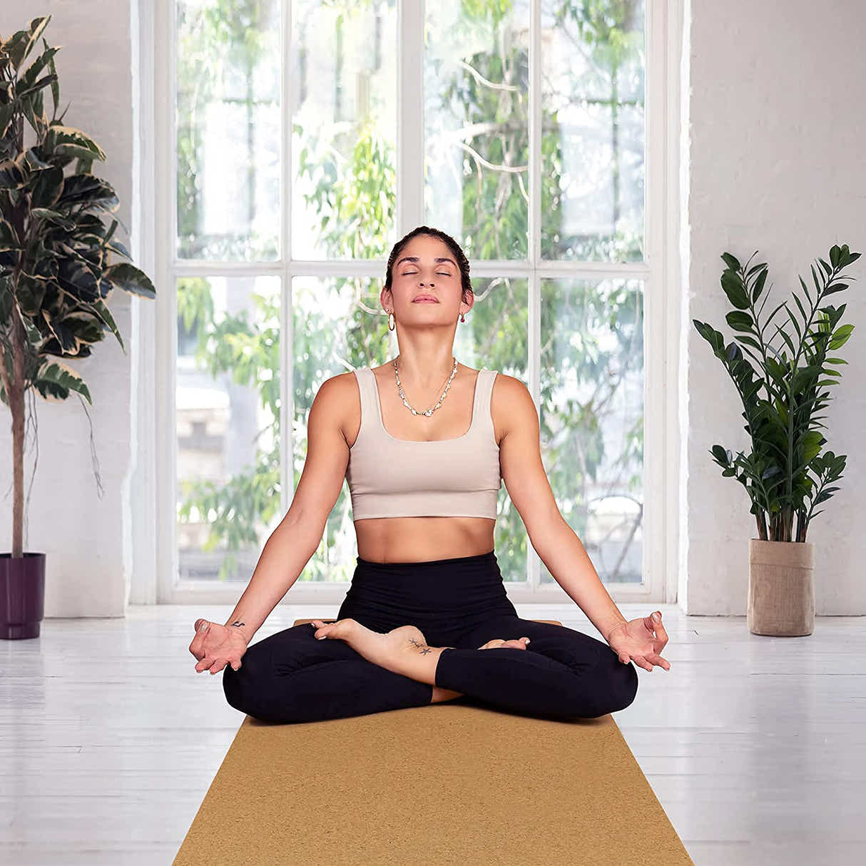 DS BS Natural Cork Eco-friendly Yoga Mat