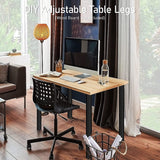 DS BS Adjustable Office Table Furniture Metal Desk Legs-110cm