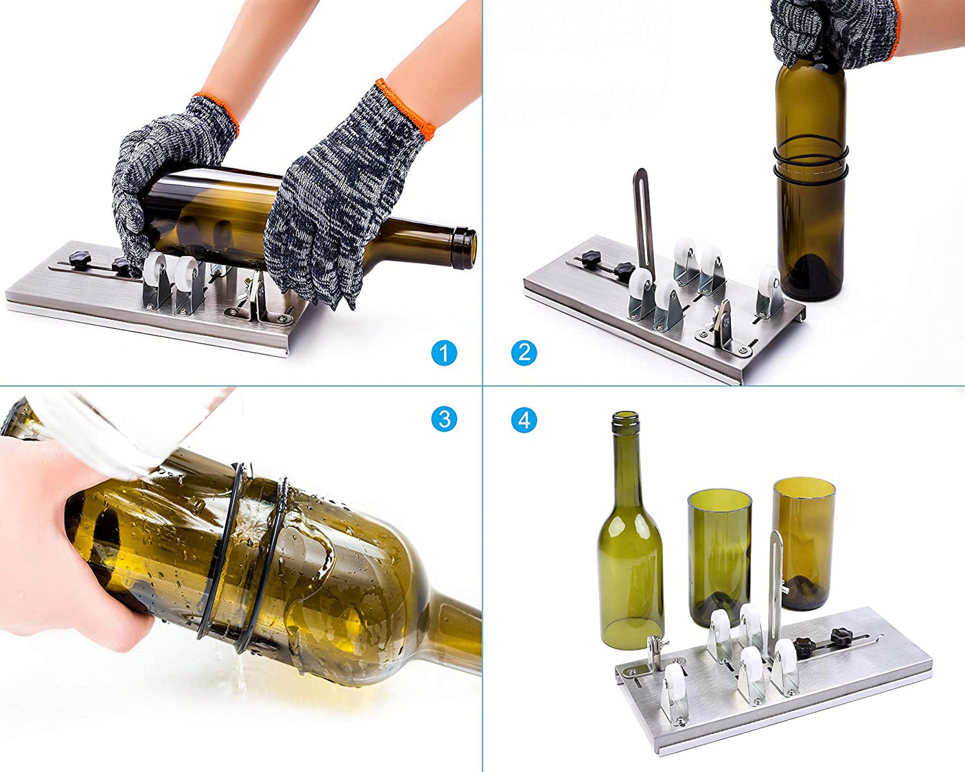 DS BS Bottle Cutter Kit Glass Bottle Cutter Tool Set