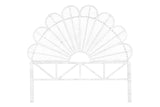 Rattan Bedhead Peacock - Double