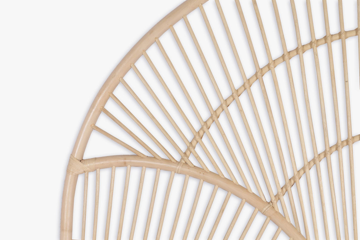 Rattan Bedhead Cloud - King Natural