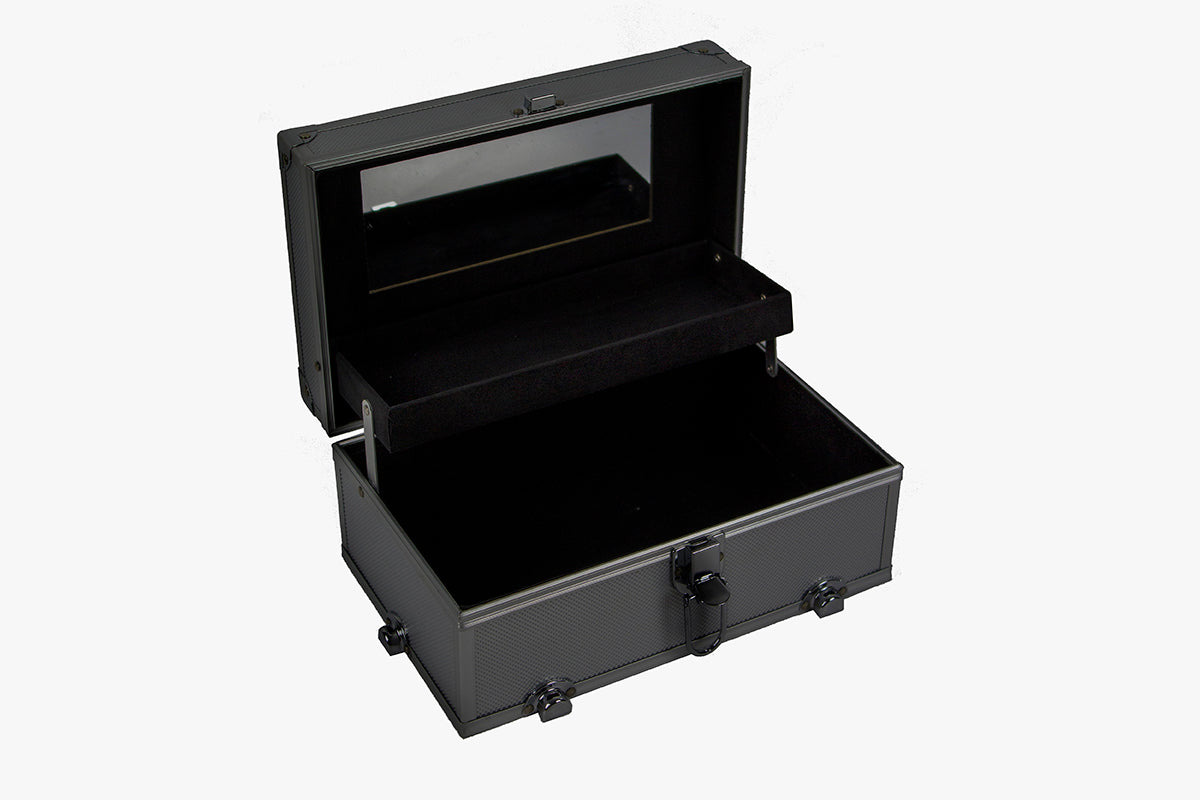 Makeup Case With Drawer black