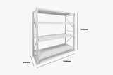 Longspan Shelving 1.5M - Main Bay 4 Layer Grey White